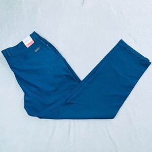 GREG NORMAN Golf Chino Pants Mens Sz 34x29 Blue Dressy Stretch Performance – NWT